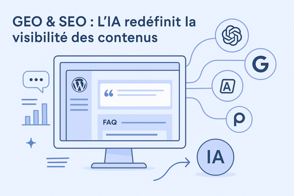 GEO & SEO : L’IA redéfinit la visibilité des contenus