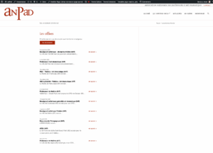 AnPad Emploi