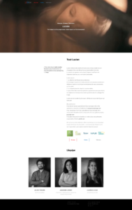 Page d'accueil