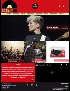 Page d'accueil