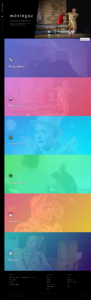 nouvelle page d'accueil