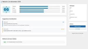 GEO Content Optimizer est un plugin d’analyse éditoriale