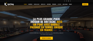 Page d'accueil du Karting de Rennes Cap-Malo