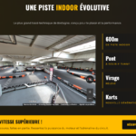 Karting de Rennes Cap-Malo - capture du nouveau site web