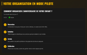 Karting de Rennes Cap-Malo - capture du nouveau site web