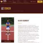 Olivier Issembert - retour gagnant - capture du site web